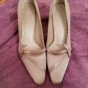 Liz Claiborne Size 8 silver heels